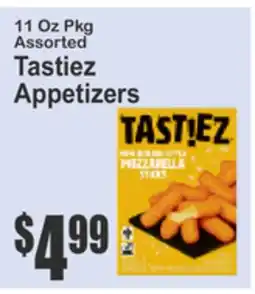 Almonte's Food Dynasty Marketplace 11 Oz Pkg Assorted Tastiez Appetizers offer