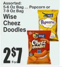 Almonte's Food Dynasty Marketplace Wise Cheez Doodles offer