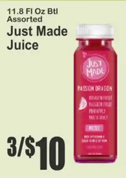 Almonte's Food Dynasty Marketplace Just Made Juice offer