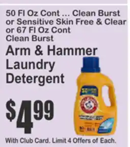 Almonte's Food Dynasty Marketplace Arm & Hammer Laundry Detergent offer