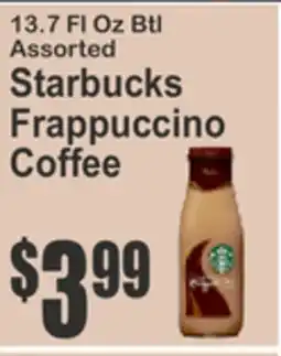 Almonte's Food Dynasty Marketplace Starbucks Frappuccino Coffee offer
