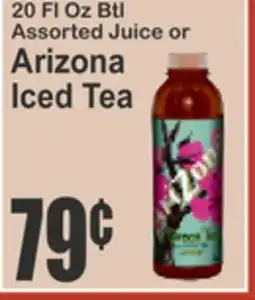 Almonte's Food Dynasty Marketplace 20 Fl Oz Btl Assorted Juice or Arizona Iced Tea offer