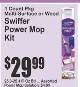 Almonte's Food Dynasty Marketplace Swiffer Power Mop Kit offer