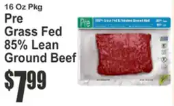 Almonte's Food Dynasty Marketplace Pre Grass Fed 85% Lean Ground Beef offer