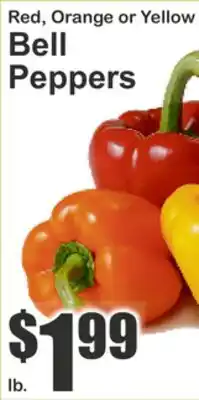 Almonte's Food Dynasty Marketplace Red, Orange or Yellow Bell Peppers offer