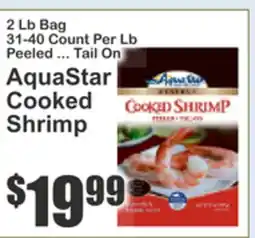 Almonte's Food Dynasty Marketplace AquaStar Cooked Shrimp offer
