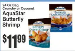 Almonte's Food Dynasty Marketplace AquaStar Butterfly Shrimp offer
