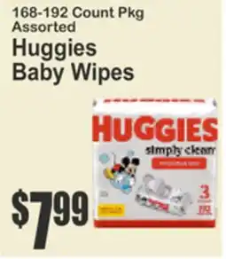 Almonte's Food Dynasty Marketplace Huggies Baby Wipes offer