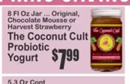 Almonte's Food Dynasty Marketplace The Coconut Cult Probiotic Yogurt offer