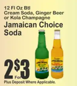 Almonte's Food Dynasty Marketplace Jamaican Choice Soda offer