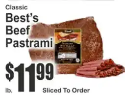 Almonte's Food Dynasty Marketplace Classic Best's Beef Pastrami offer