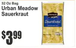 Almonte's Food Dynasty Marketplace 32 Oz Bag Urban Meadow Sauerkraut offer