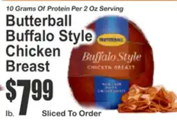 Almonte's Food Dynasty Marketplace Butterball Buffalo Style Chicken Breast offer