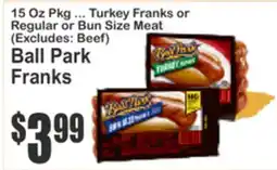 Almonte's Food Dynasty Marketplace Ball Park Franks offer