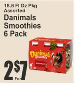 Almonte's Food Dynasty Marketplace Danimals Smoothies offer