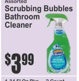 Almonte's Food Dynasty Marketplace Assorted Scrubbing Bubbles Bathroom Cleaner offer