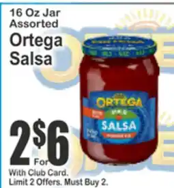 Almonte's Food Dynasty Marketplace Ortega Salsa offer