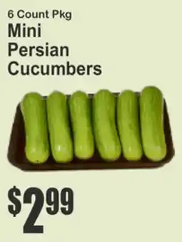 Almonte's Food Dynasty Marketplace Mini Persian Cucumbers offer