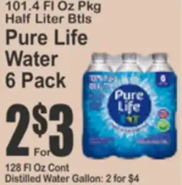 Almonte's Food Dynasty Marketplace Pure Life Water offer
