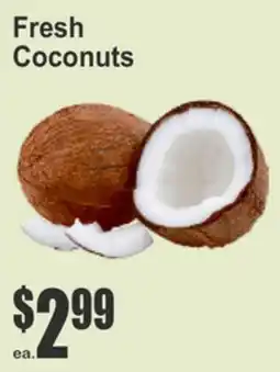 Almonte's Food Dynasty Marketplace Fresh Coconuts offer