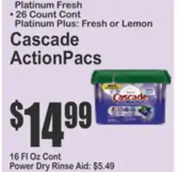 Almonte's Food Dynasty Marketplace Cascade ActionPacs offer