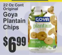 Almonte's Food Dynasty Marketplace Goya Plantain Chips offer