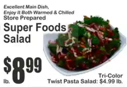 Almonte's Food Dynasty Marketplace Super Foods Salad offer