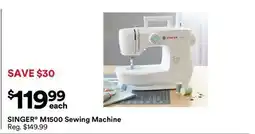 Michaels SINGER M1500 Sewing Machine offer