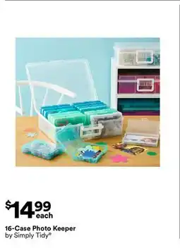 Michaels 16-Case photo Keeper by Simply Tidy offer