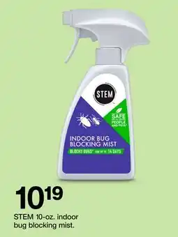 Target STEM 10-oz. indoor bug blocking mist offer