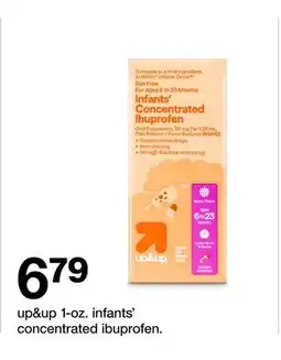 Target up & up 1-oz. infants' concentrated ibuprofen offer