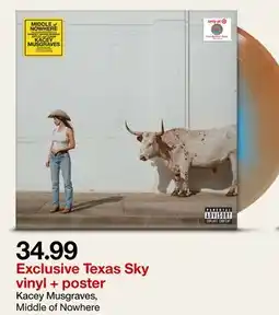 Target Kacey Musgraves, Middle of Nowhere offer