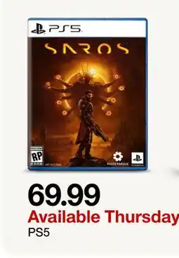 Target PS5 SAROS offer