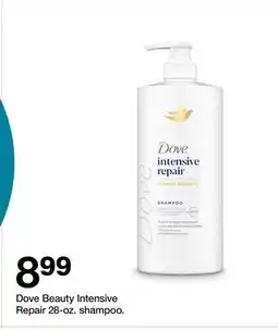 Target Dove Beauty Intensive Repair 28 - oz. shampoo offer