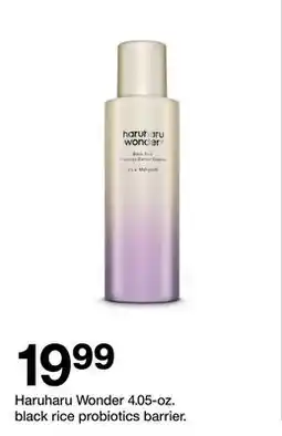 Target Haruharu Wonder 4.05-oz. black rice probiotics barrier offer