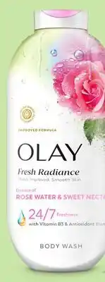 Target Olay Radiance 22-oz. body wash offer