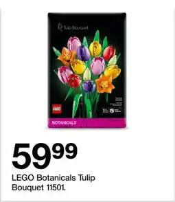 Target LEGO Botanicals Tulip Bouquet 11501 offer