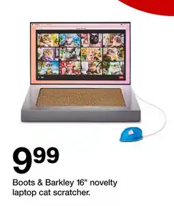 Target Boots & Barkley 16 novelty laptop cat scratcher offer