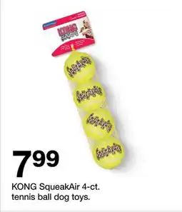 Target KONG SqueakAir 4-ct. tennis ball dog toys offer