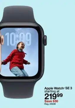 Target Apple Watch SE 3 offer