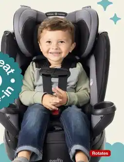 Target Evenflo Revolve360 Extend all-in-one rotating convertible car seat offer