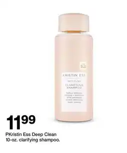 Target PKristin Ess Deep Clean 10-oz. clarifying shampoo offer
