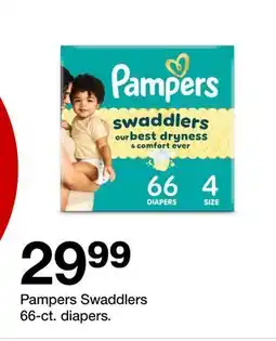Target Pampers Swaddlers 66 - ct. diapers offer