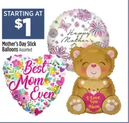 Dollar General Mother's Day Stick Balloons offer
