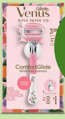 Target Venus + Rifle Paper Co. razor with 2 blade refills offer