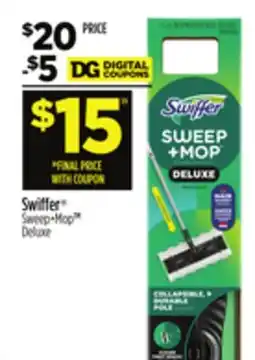 Dollar General Swiffer Sweep+Mop Deluxe offer