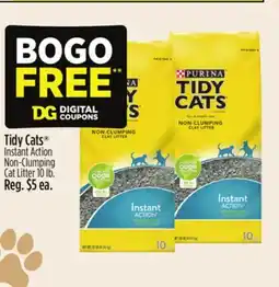 Dollar General Purina Tidy Cats Instant Action Non-Clumping Cat Litter offer