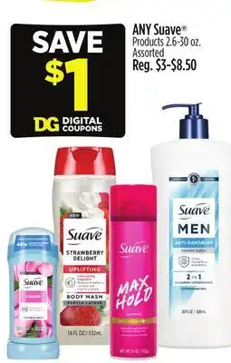 Dollar General ANY Suave Products offer
