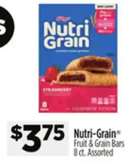 Dollar General Nutri-Grain Fruit & Grain Bars offer