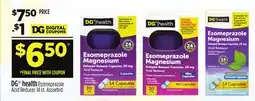 Dollar General DG health Esomeprazole Acid Reducer offer